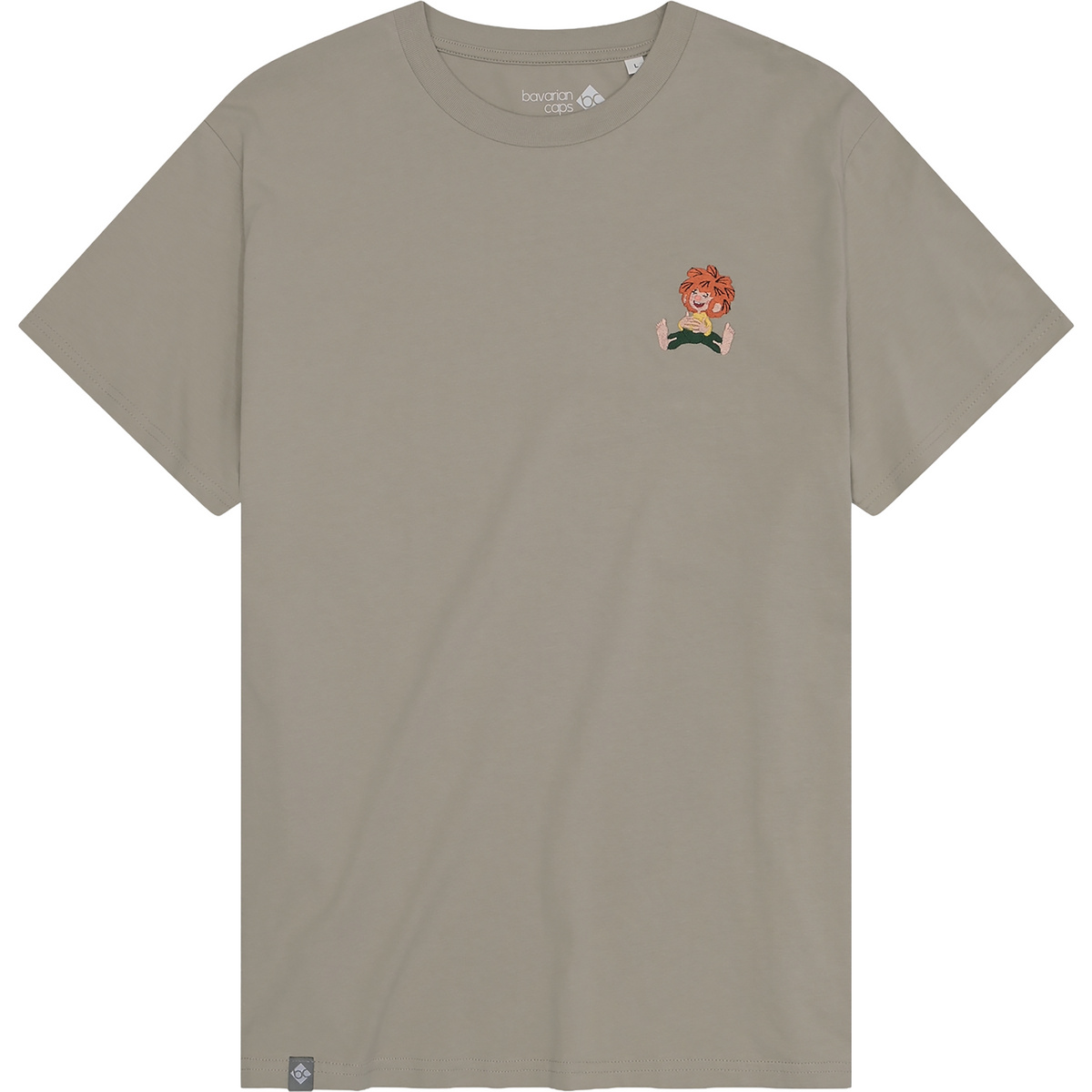 Image of Bavarian Caps Uomo Maglietta Pumuckl Lacht