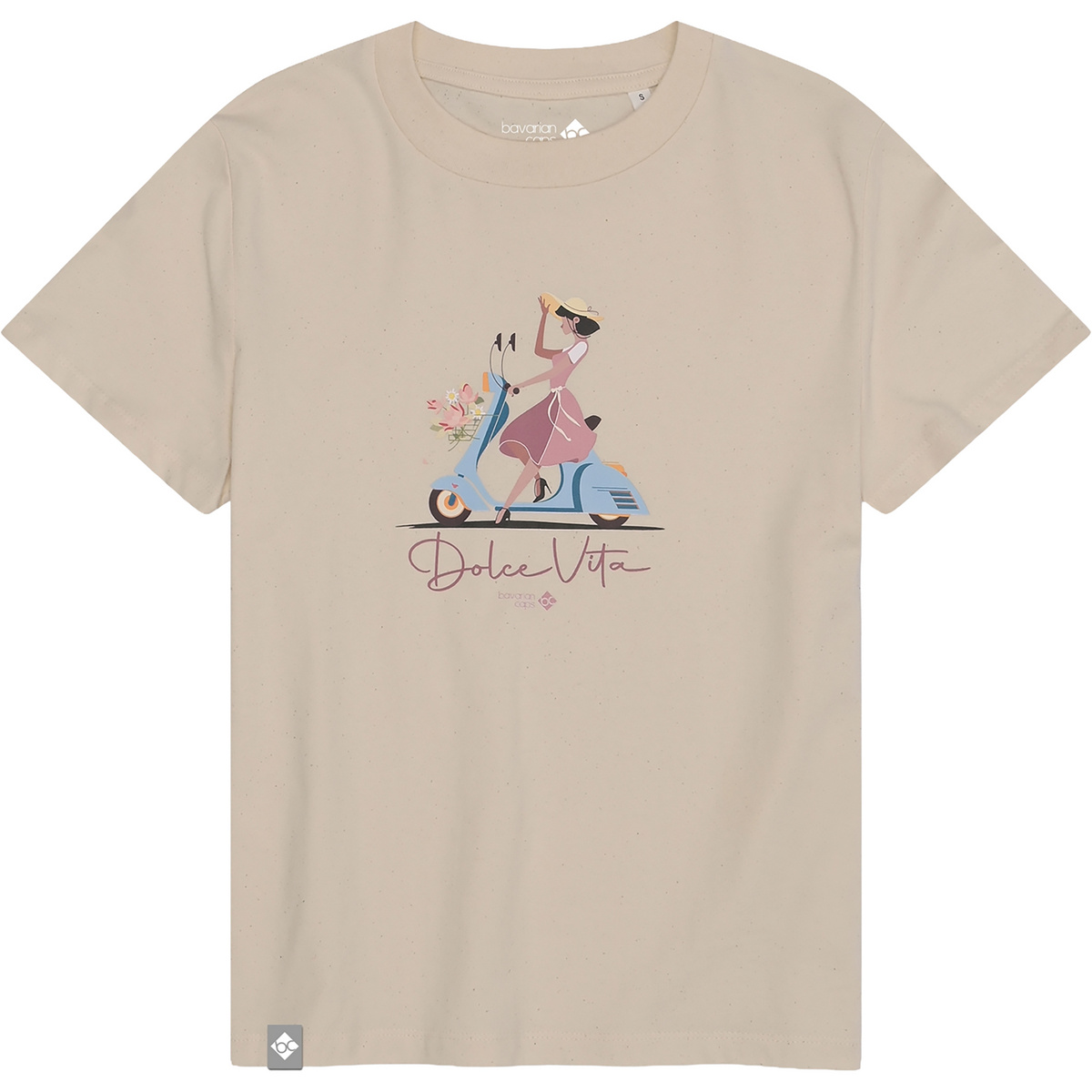 Image of Bavarian Caps Donna Maglietta Dolce Vita: Roller