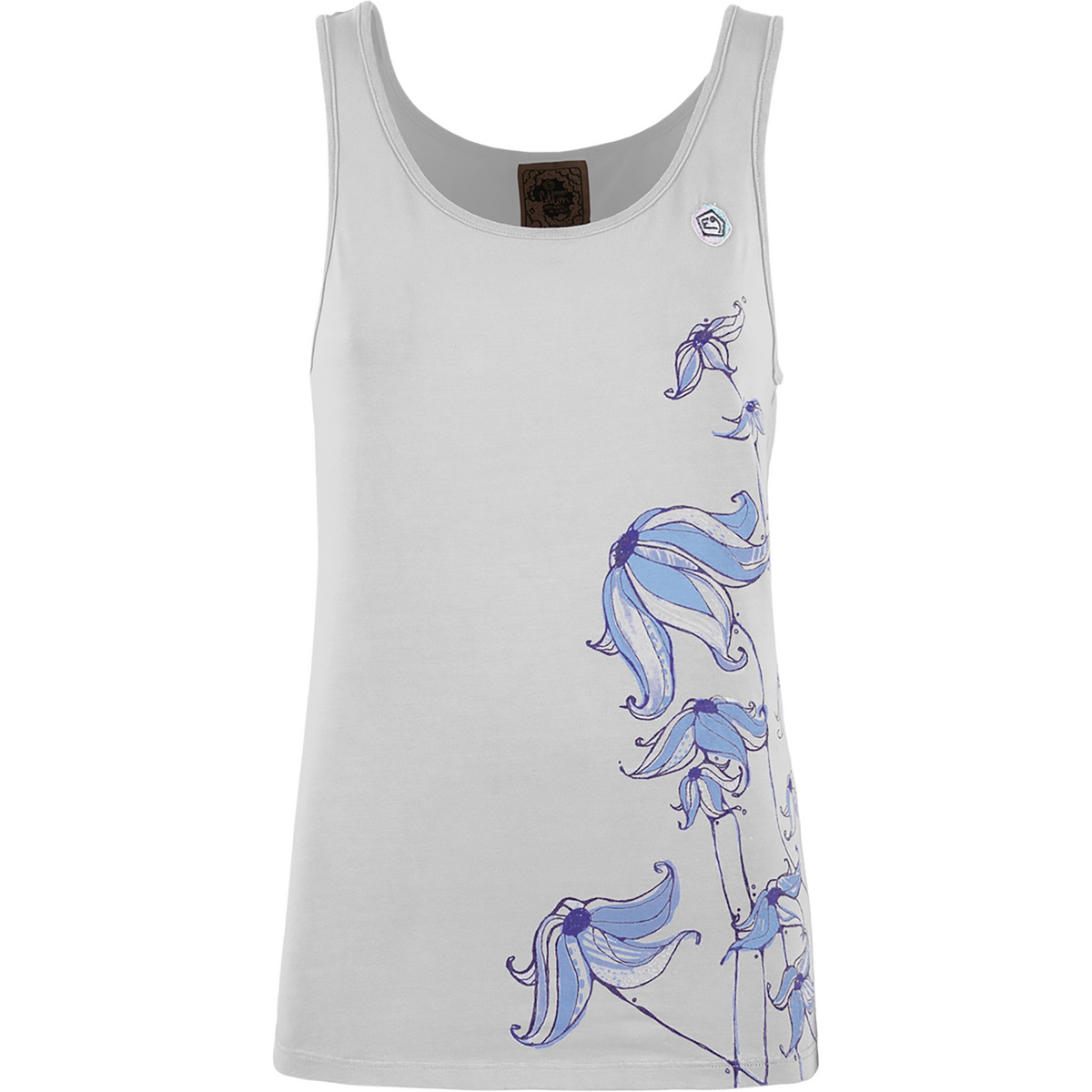 E9 Damen Tola Top (Größe M, grau)