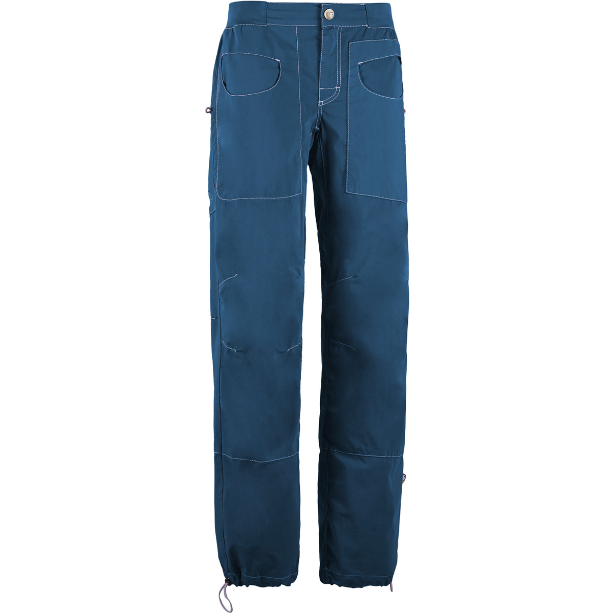 E9 Damen W-Blat Hose (Größe XS, blau)