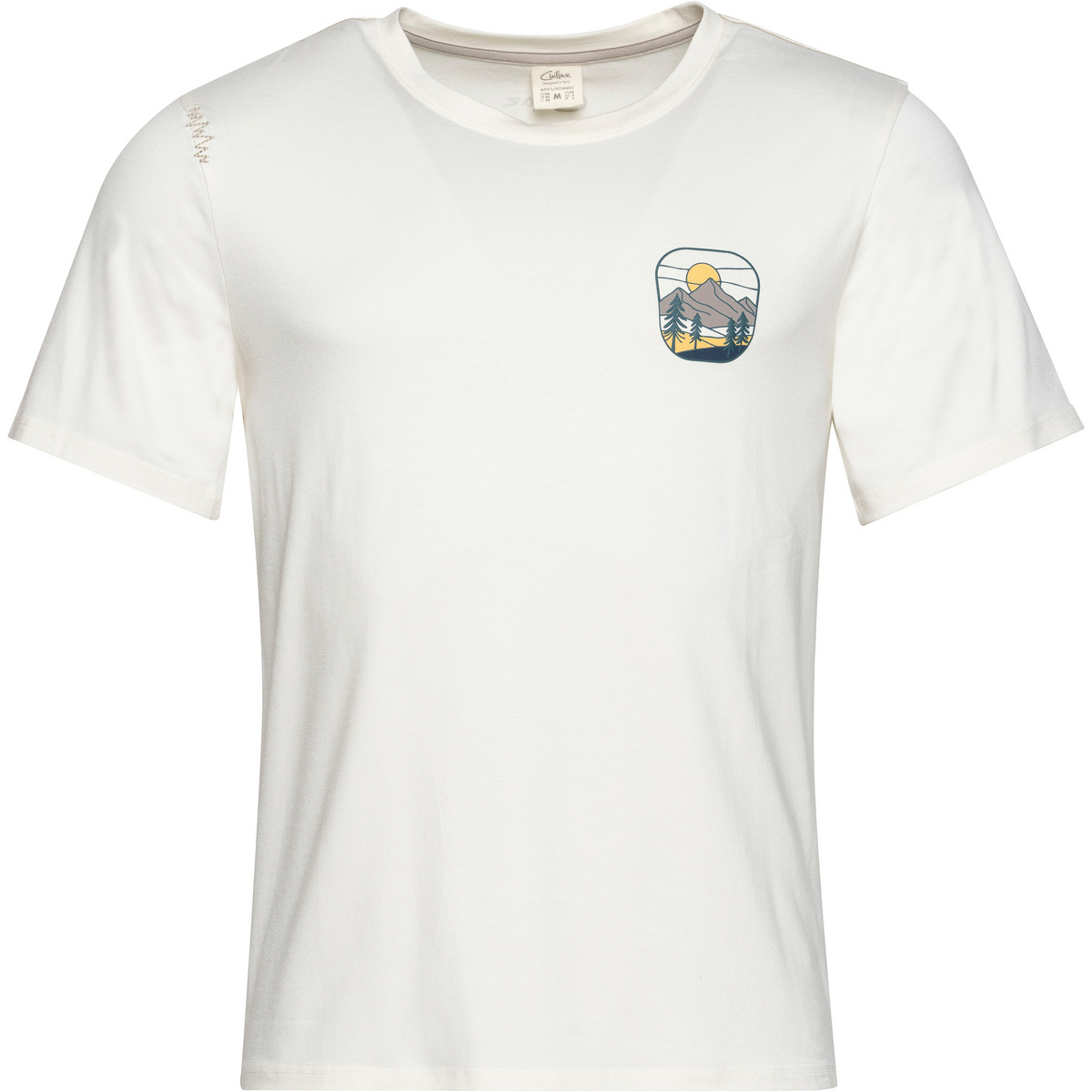 Chillaz Herren Bozen Sunset T-Shirt (Größe XL, weiss)