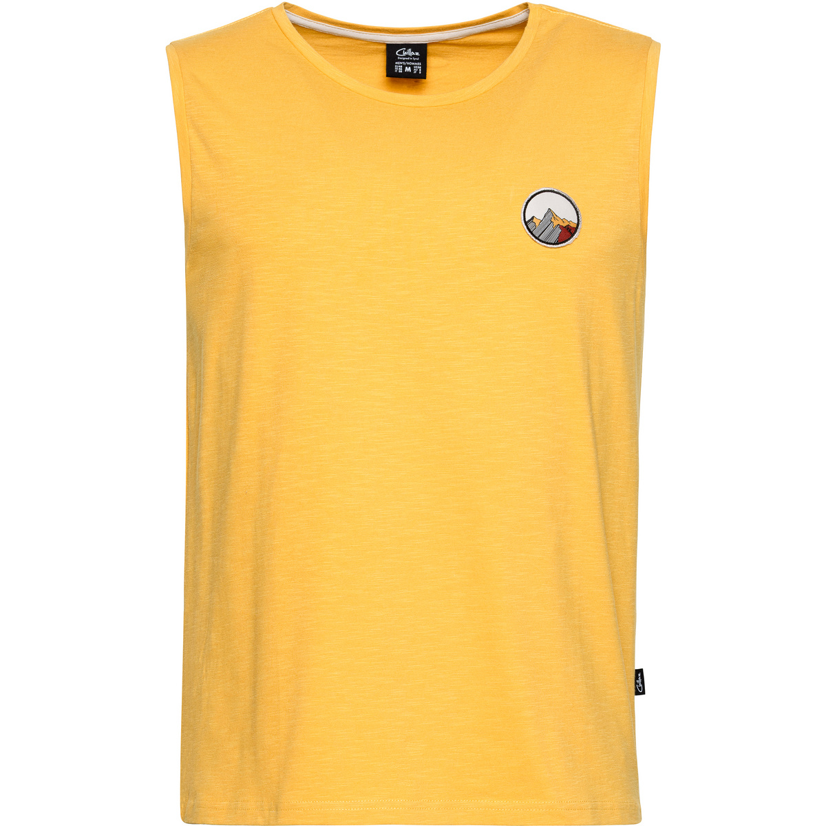 Chillaz Herren Calanques Mountain Patch Tanktop (Größe M, gelb)
