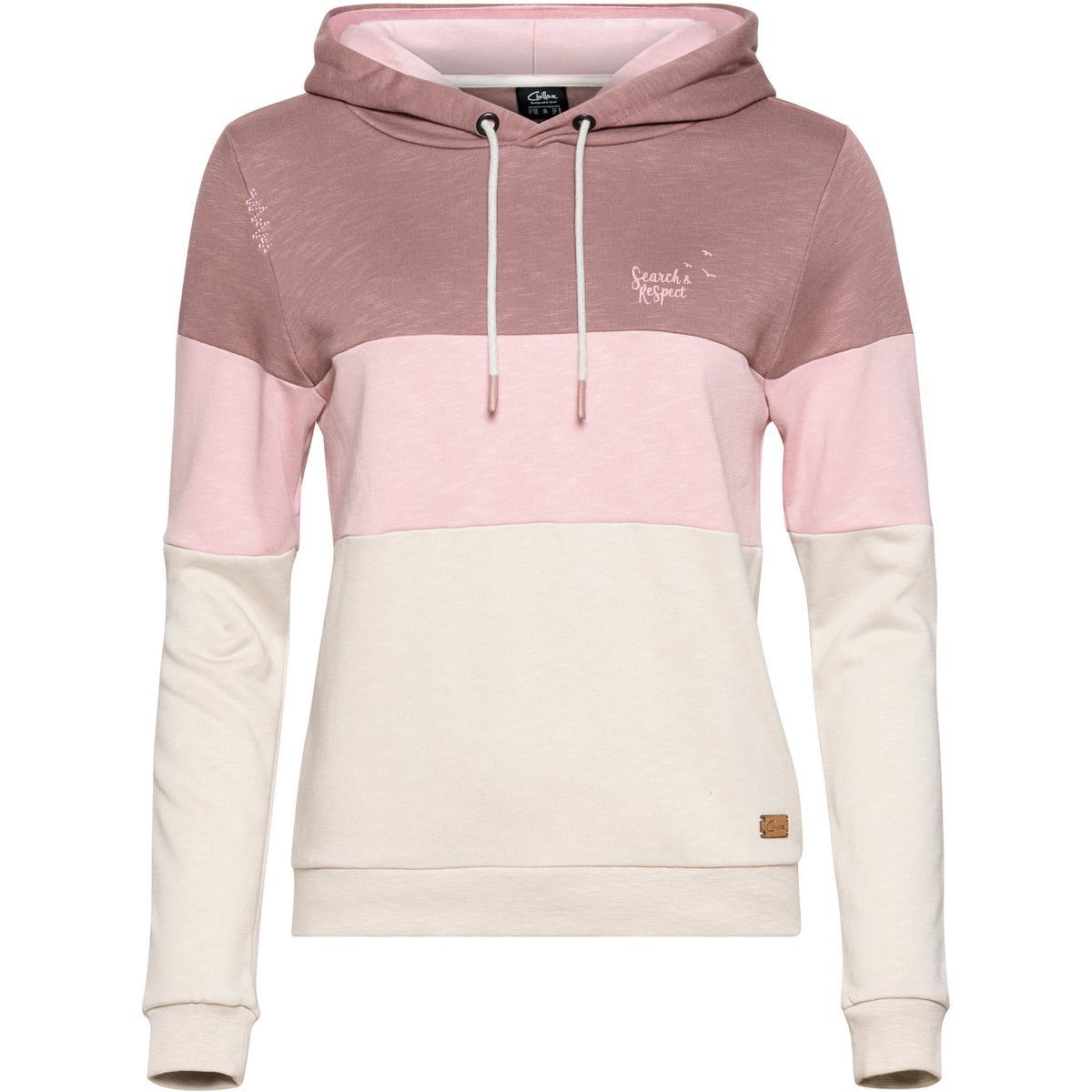 Chillaz Damen Walchsee Search & Respect Hoodie (Größe XL, rosa)