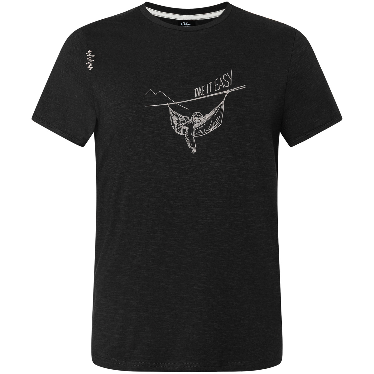 Chillaz Herren Innsbruck Take It Easy T-Shirt (Größe XXL, schwarz)