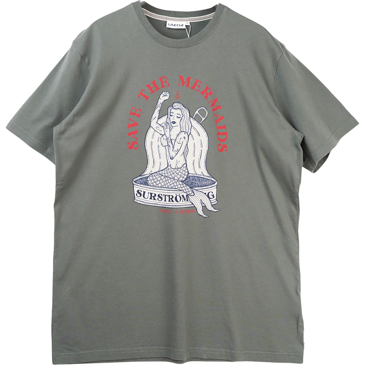 Image of Lakor Uomo Maglietta Save the Mermaids