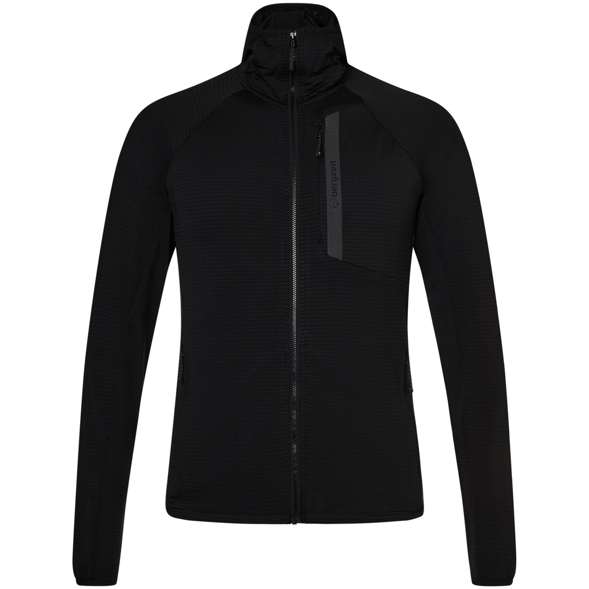 Image of Bergzeit Basics Herren Allalinhorn Fleece Hoodie Jacke