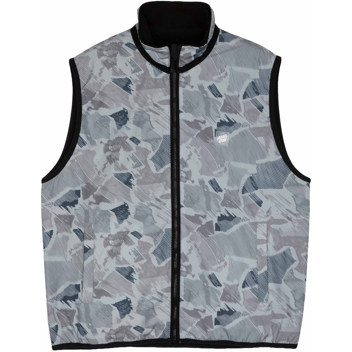 Image of Santa Cruz Uomo Gilet Cache Reversible