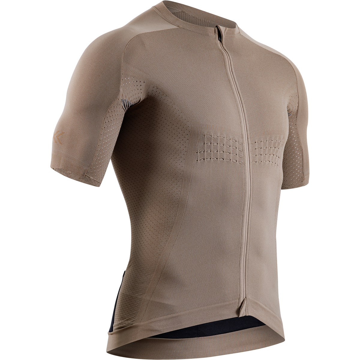 X-Bionic Herren Xceed Ride Trikot (Größe XL, beige)