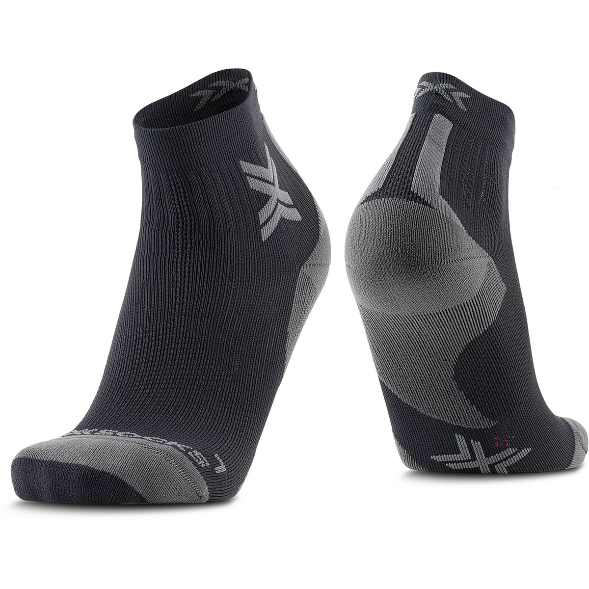 X-Bionic X-Socks Run Discover Ankle Socken (Größe 45 , grau)