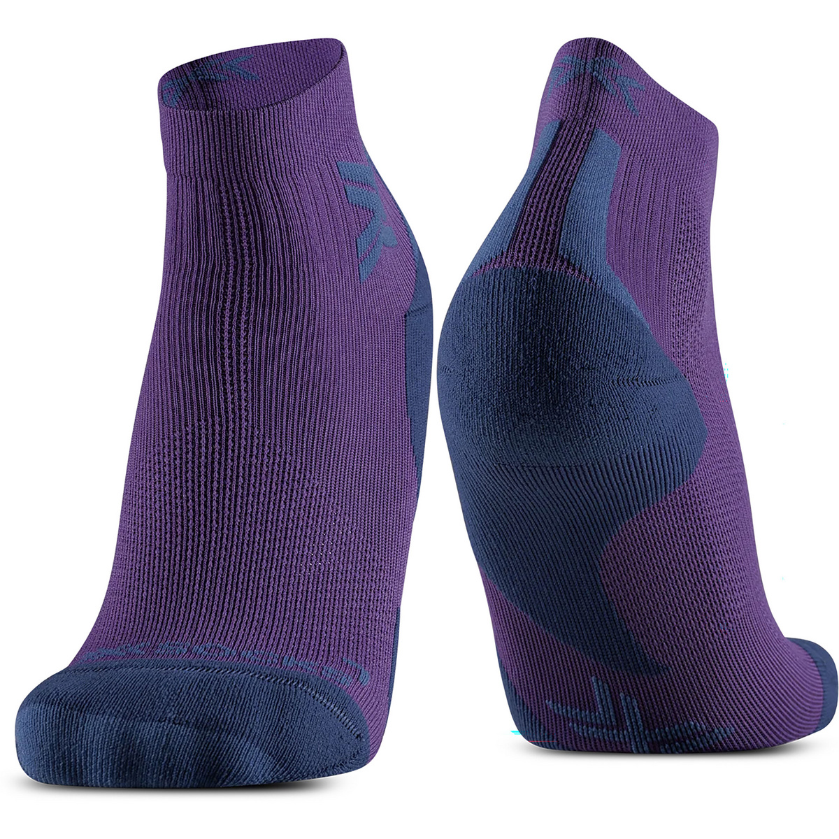 X-Bionic X-Socks Run Discover Ankle Socken (Größe 35 , lila)