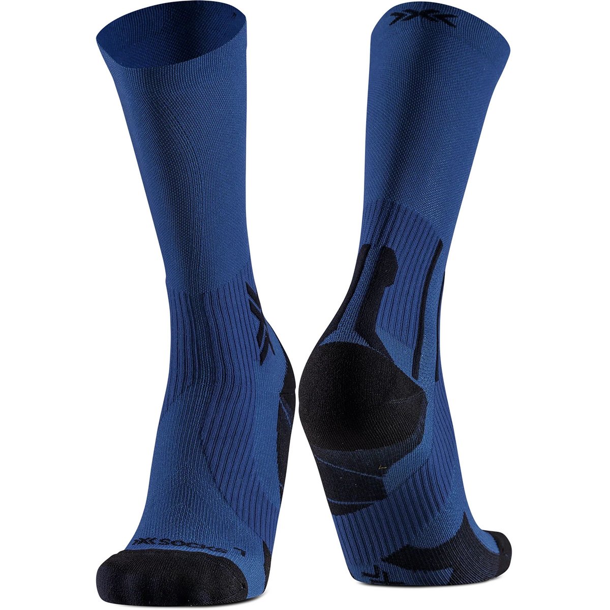 X-Bionic X-Socks Run Discover Crew Socken (Größe 35 , blau)
