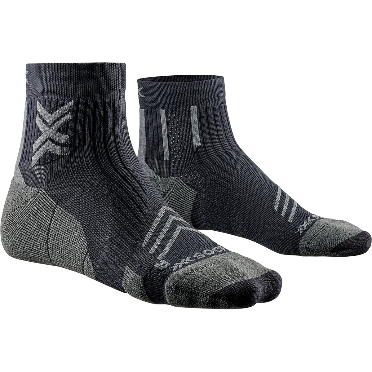 X-Bionic X-Socks Run Expert Ankle Socken (Größe 39 , schwarz)