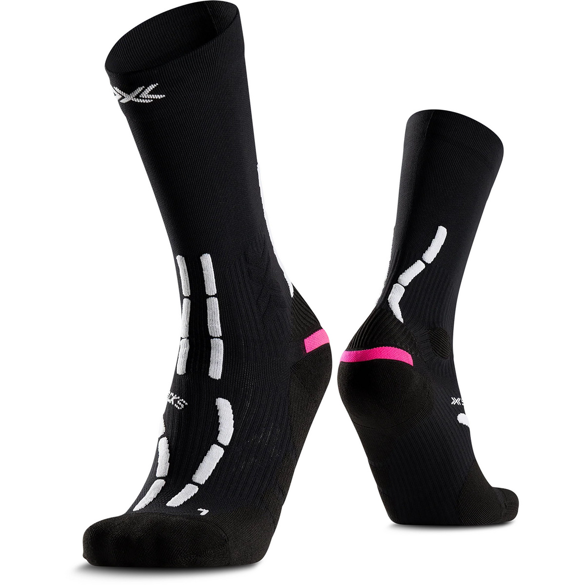 X-Bionic X-Socks Trail Anatomix Crew Socken (Größe 42 , schwarz)