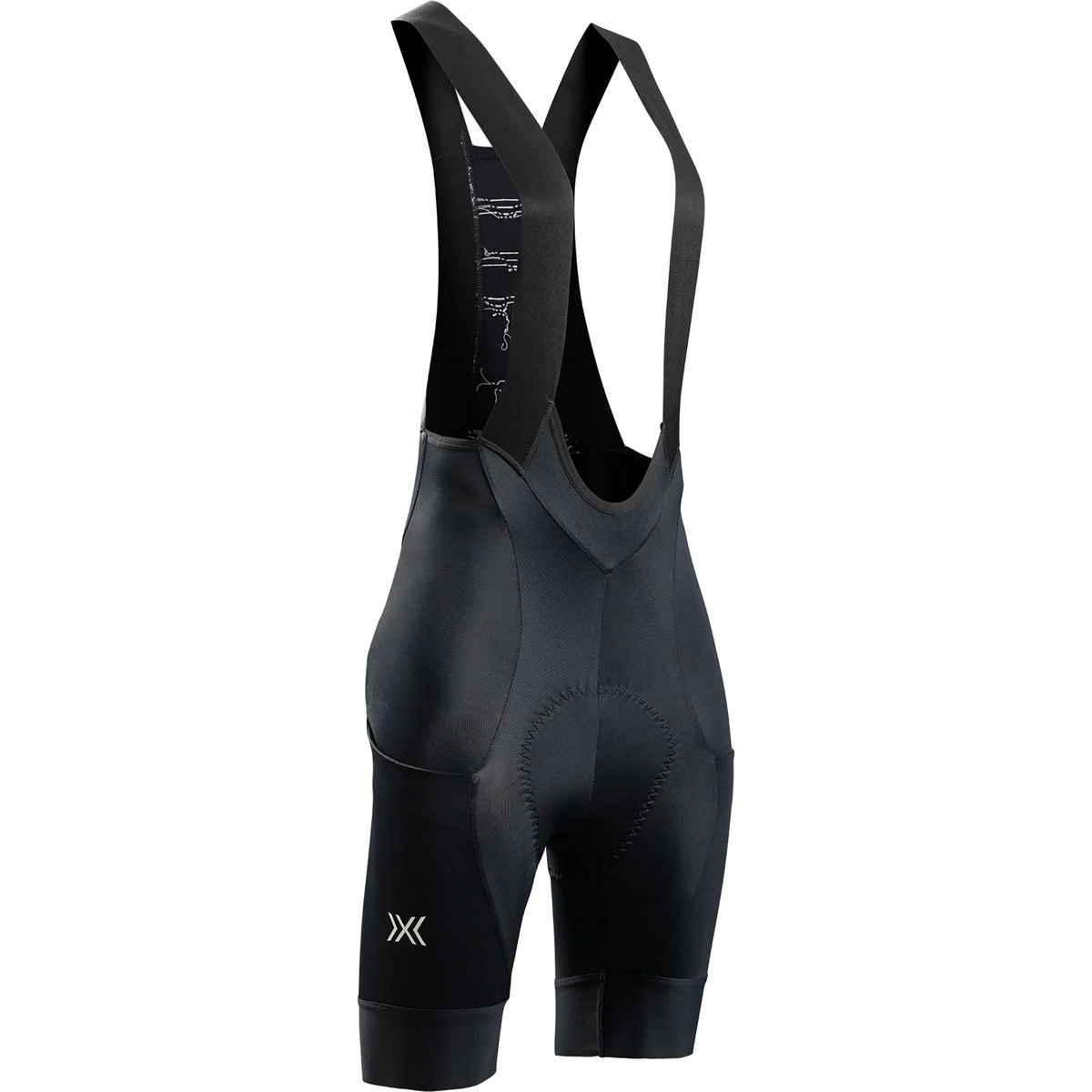 X-Bionic Damen Corefusion Ride Bib kurz (Größe XL, grau)