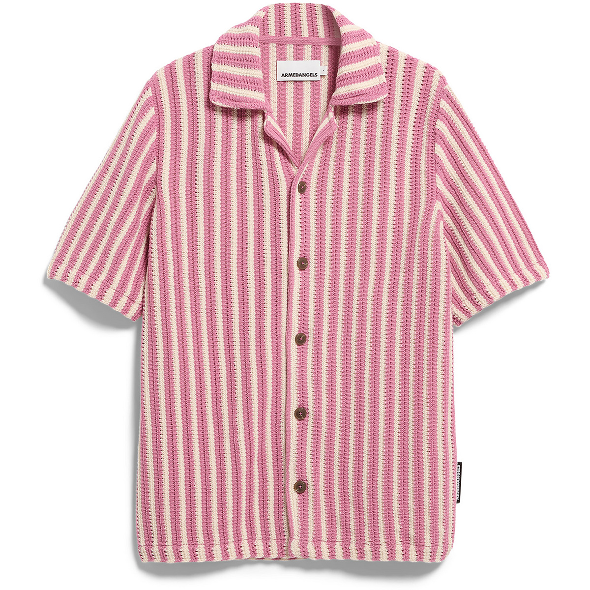 Image of Armedangels Herren Striped Knit Cardigan Jacke