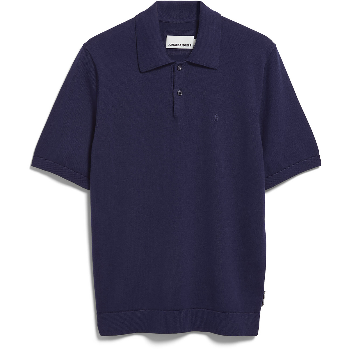 Image of Armedangels Uomo Maglietta Knit Polo