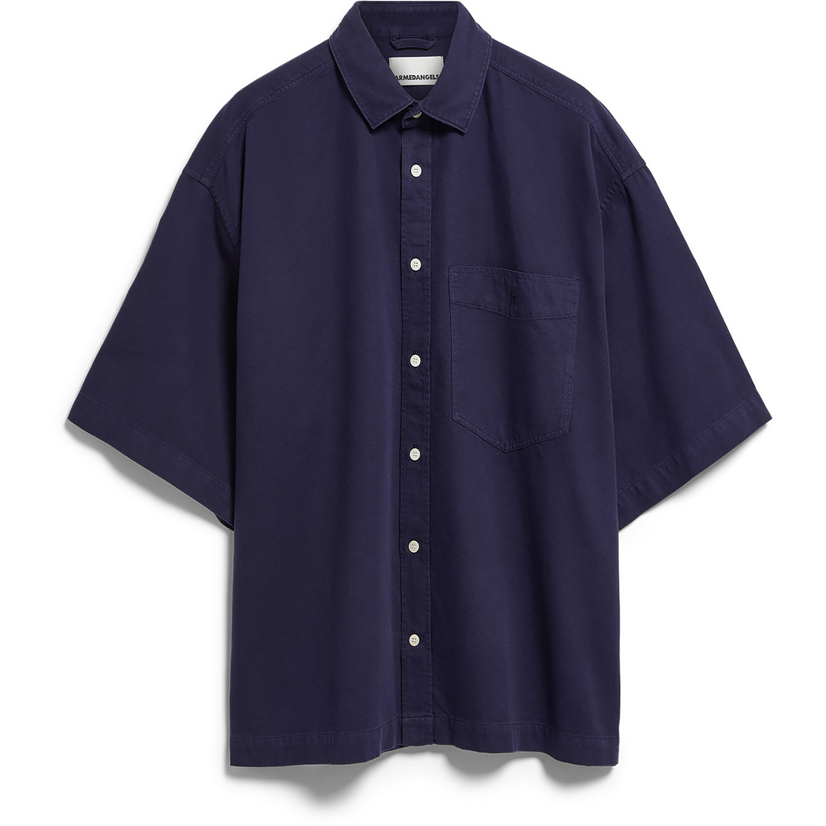 Image of Armedangels Uomo Camicia Cotton Lino