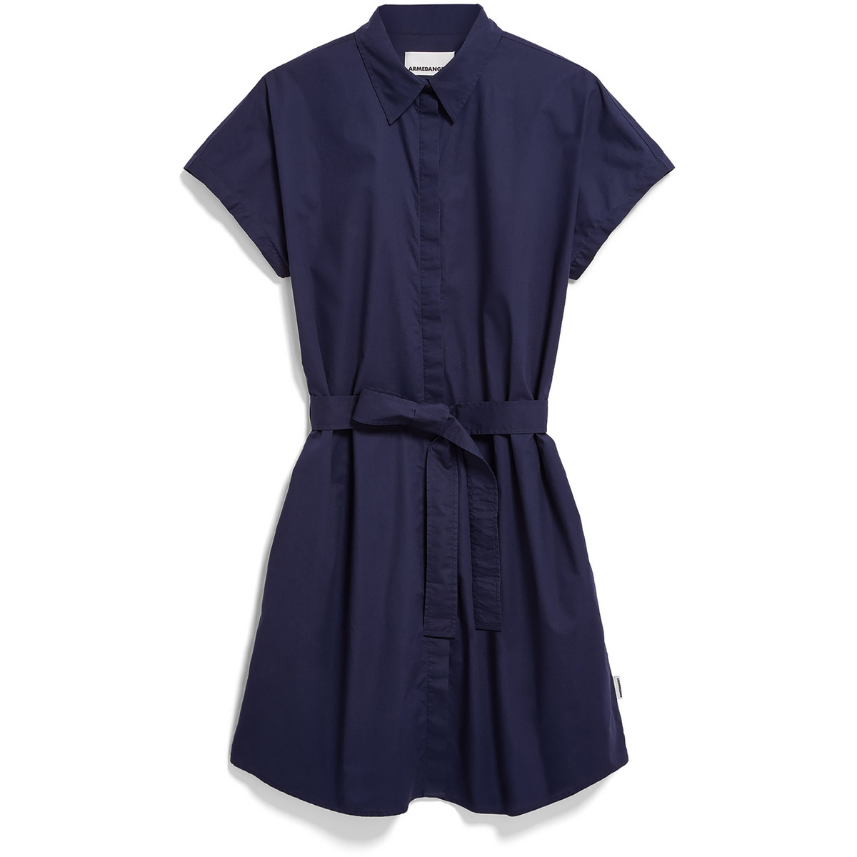 Image of Armedangels Donna Vestito Poplin Mini Larisaana