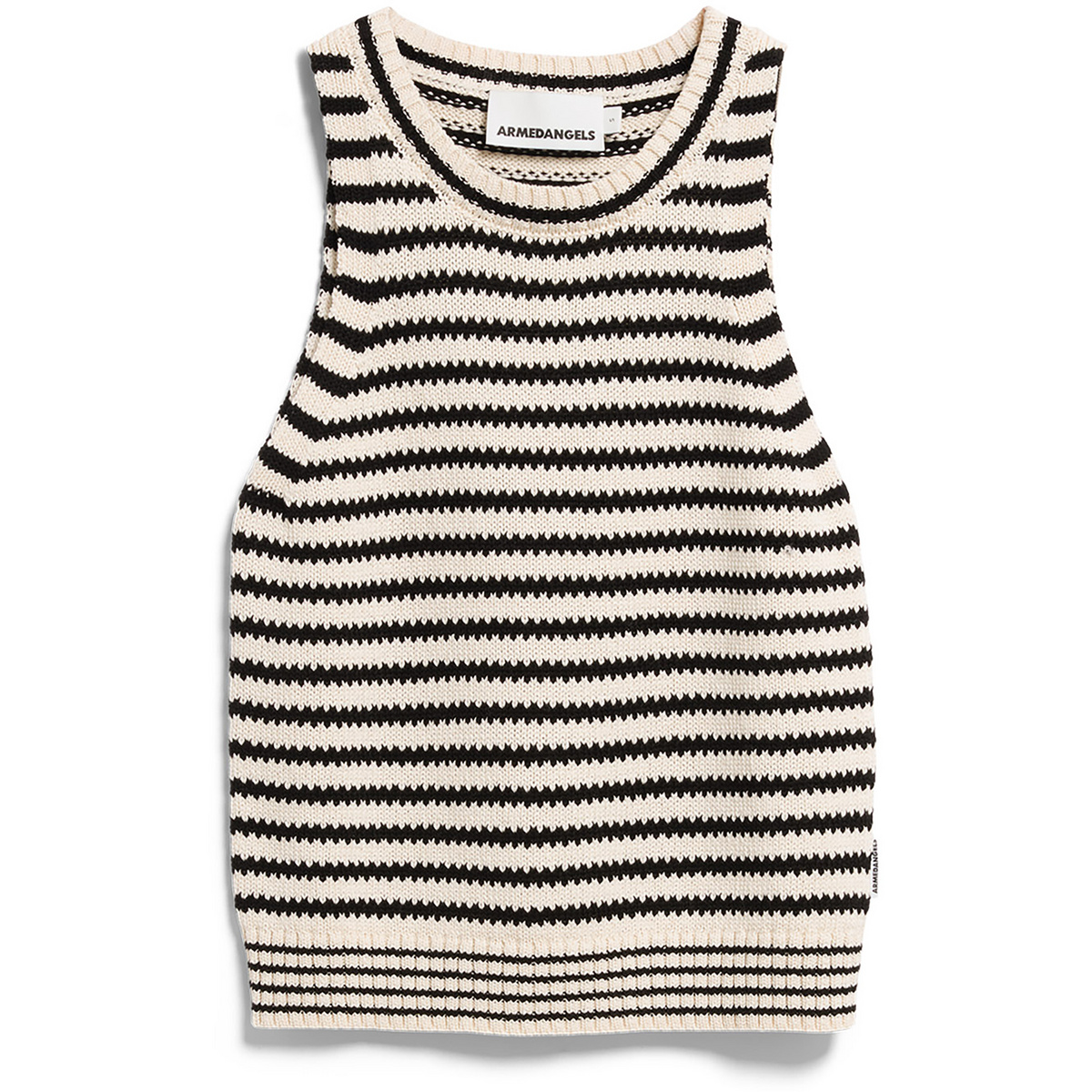 Image of Armedangels Donna Canotta Stripe Knit
