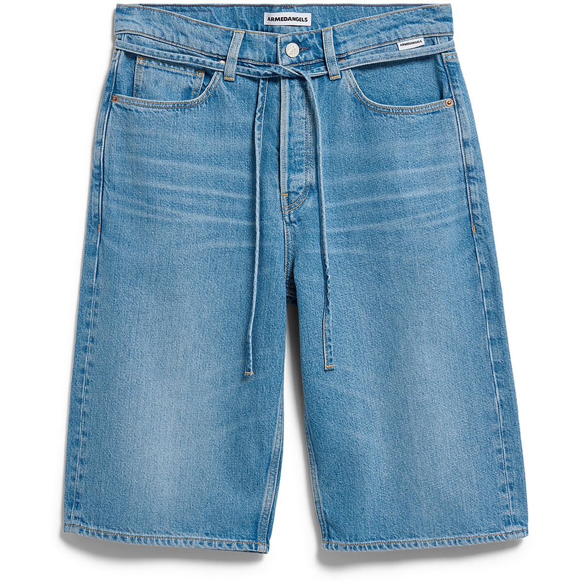Image of Armedangels Donna Pantaloncini Daany Baggy Denim