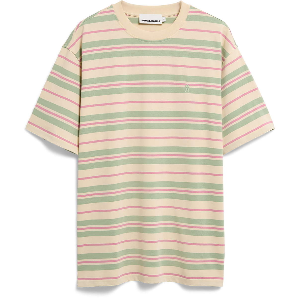 Image of Armedangels Herren Maarkos Stripes T-Shirt