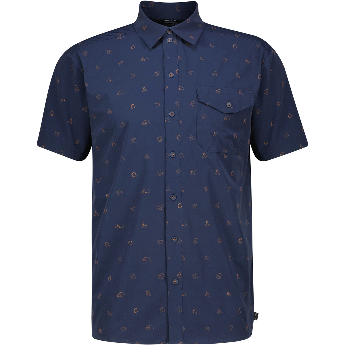 Image of Bergzeit Basics Uomo Camicia Meru Lahan P Meru
