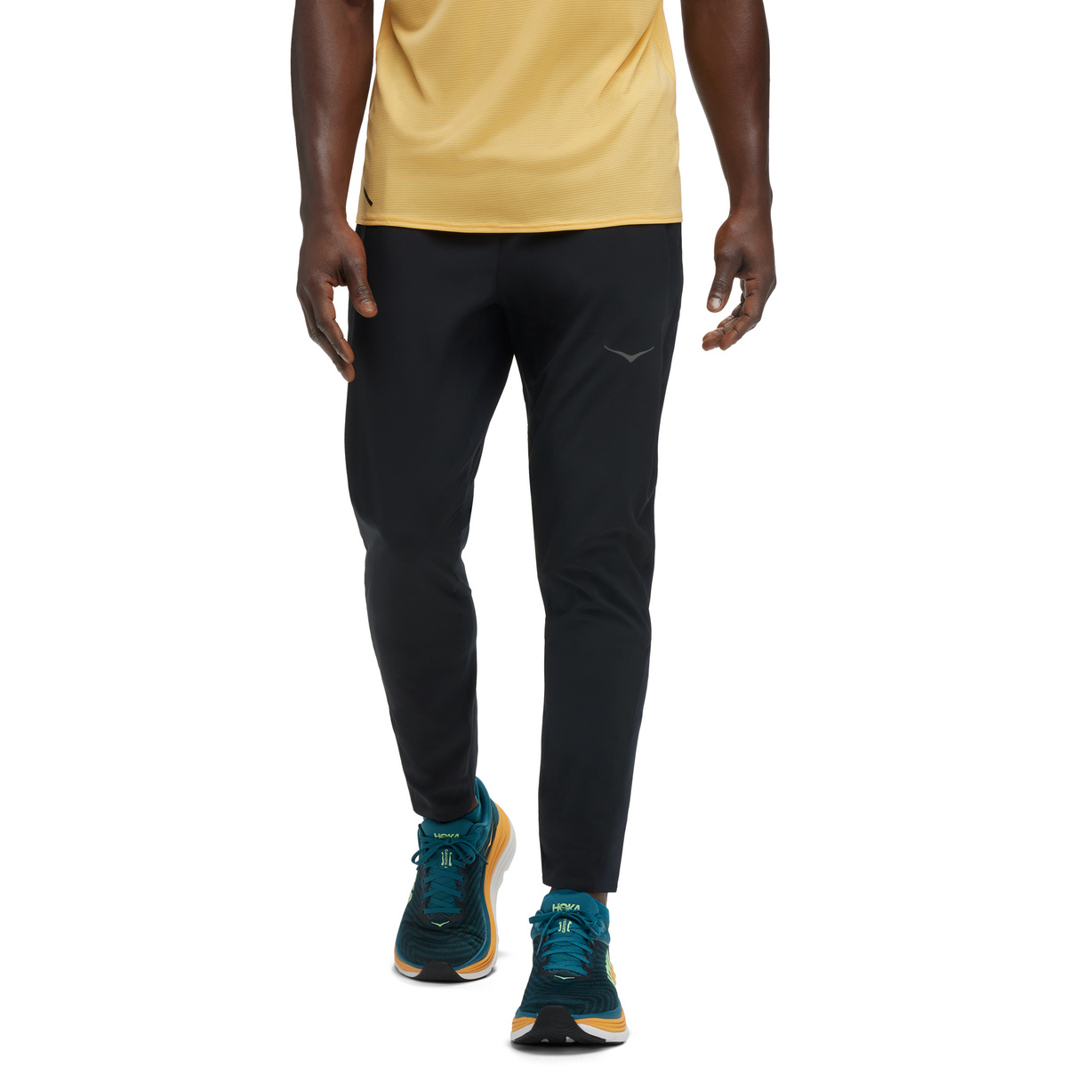 Hoka Herren Novafly Run Hose (Größe XL, weiss)