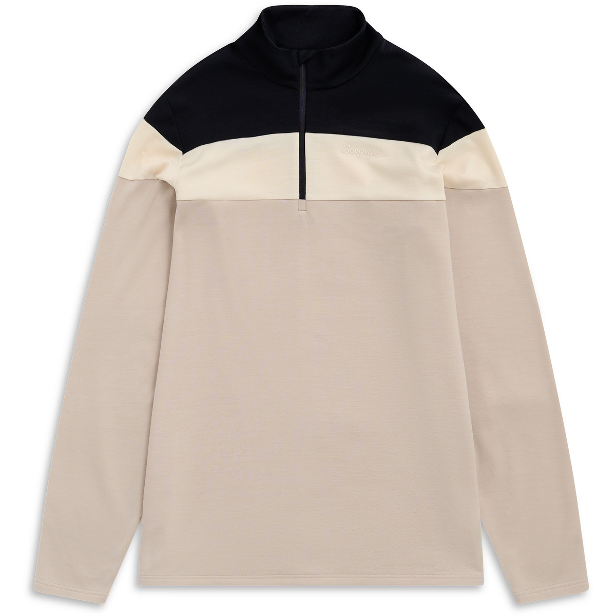 Image of Bergans Herren Uldal Wool Half Zip Pullover