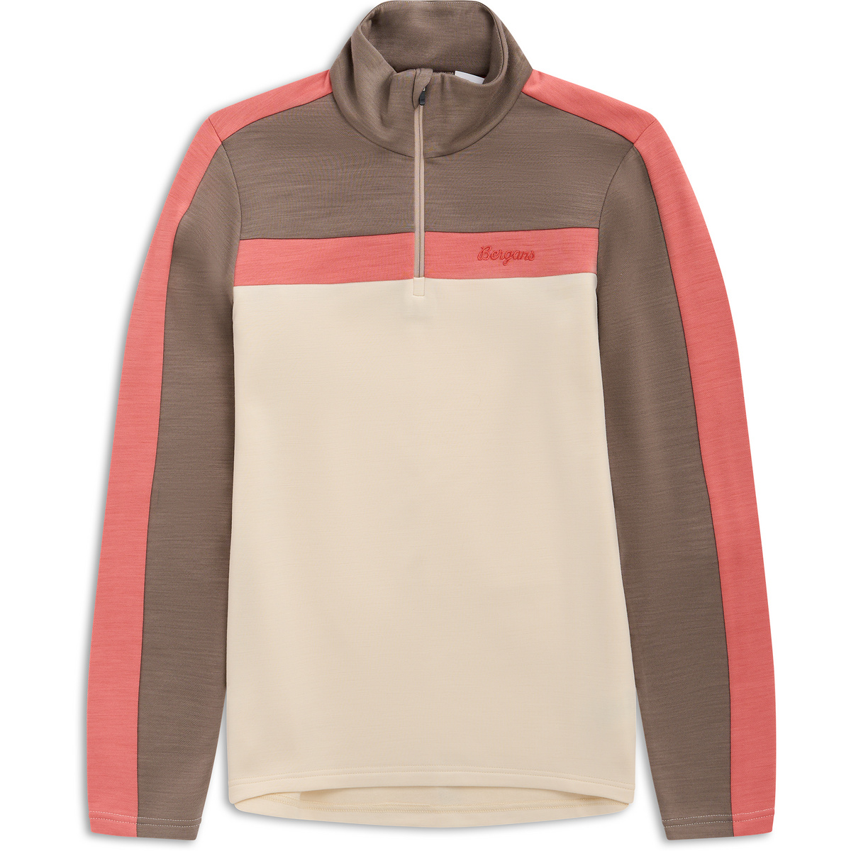 Image of Bergans Damen Uldal Wool Half Zip Pullover