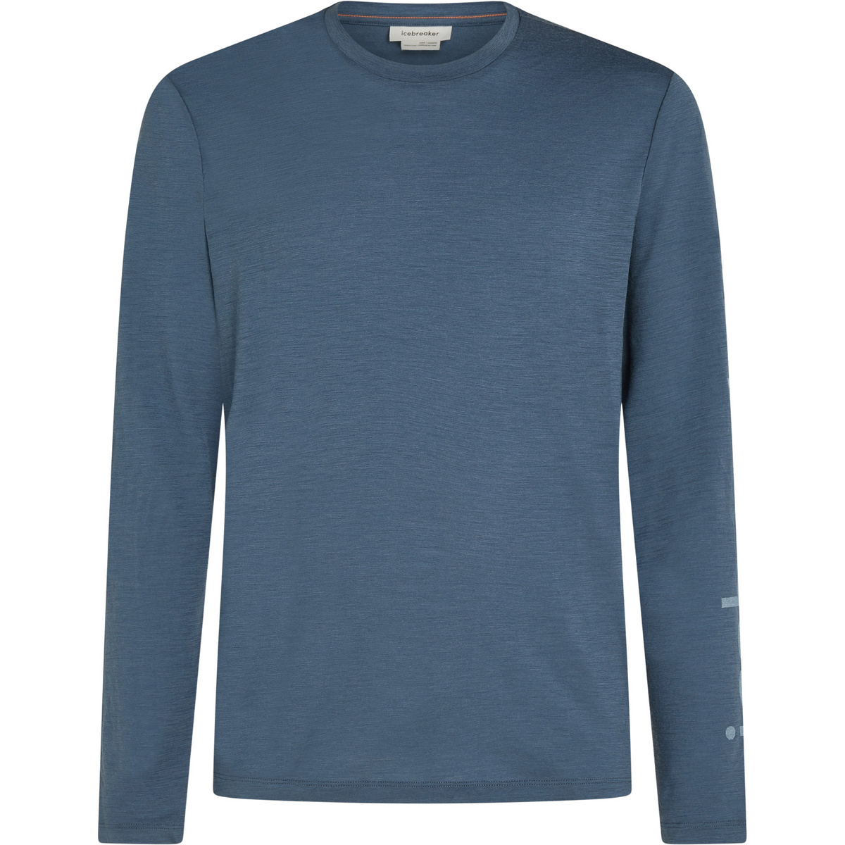 Icebreaker Herren Merino 150 Tech Lite IB Vertical Longsleeve (Größe L, blau)