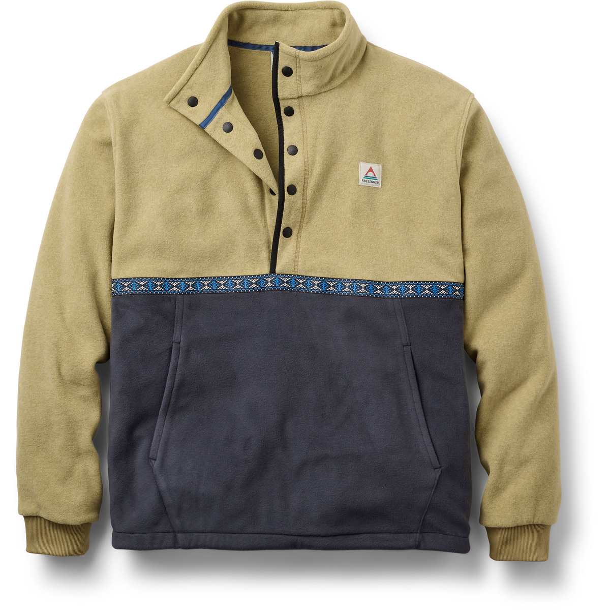 Image of Passenger Uomo Pullover Woodlander Polar Fleece