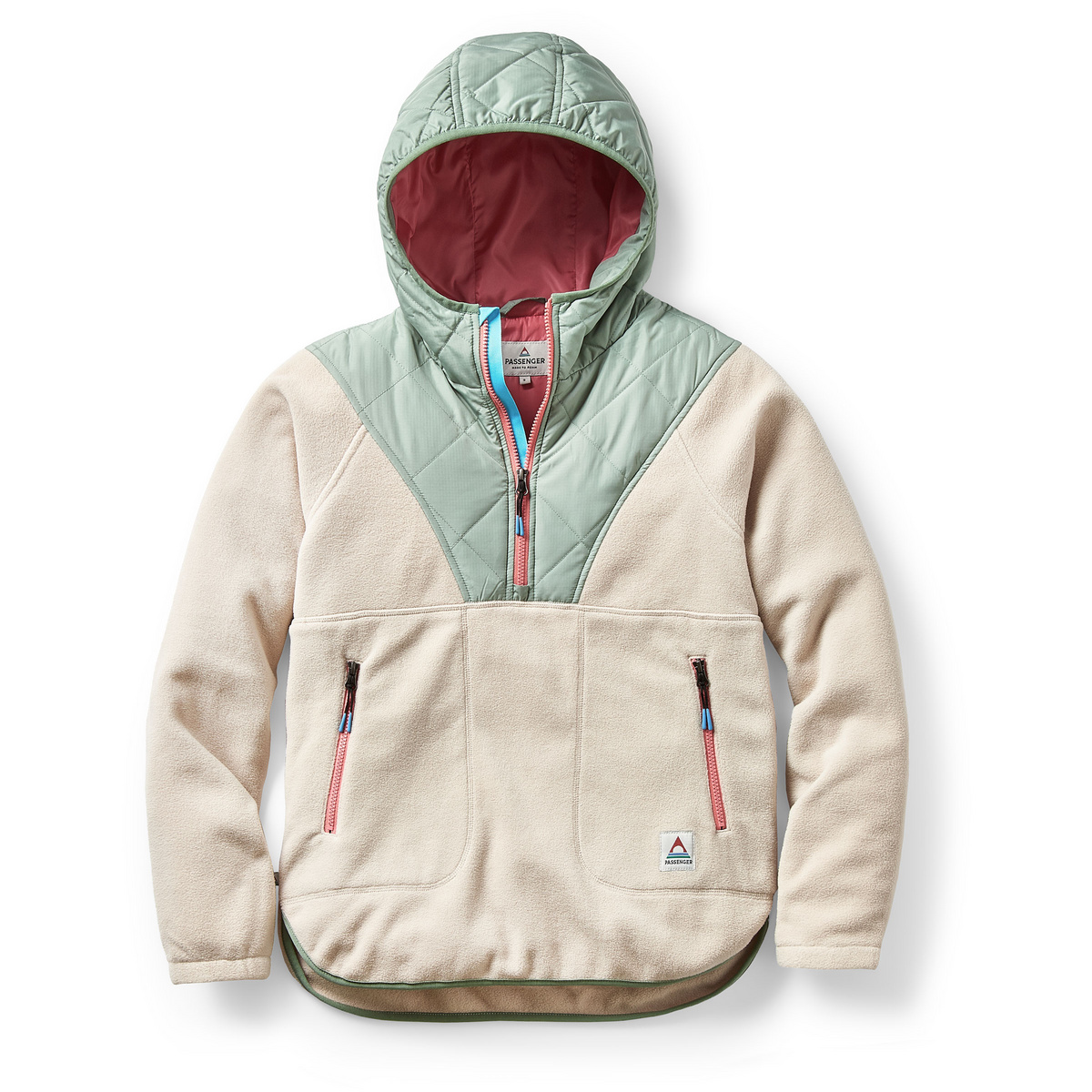 Image of Passenger Donna Felpa con cappuccio Juana 2.0 Recycled Polar Fleece