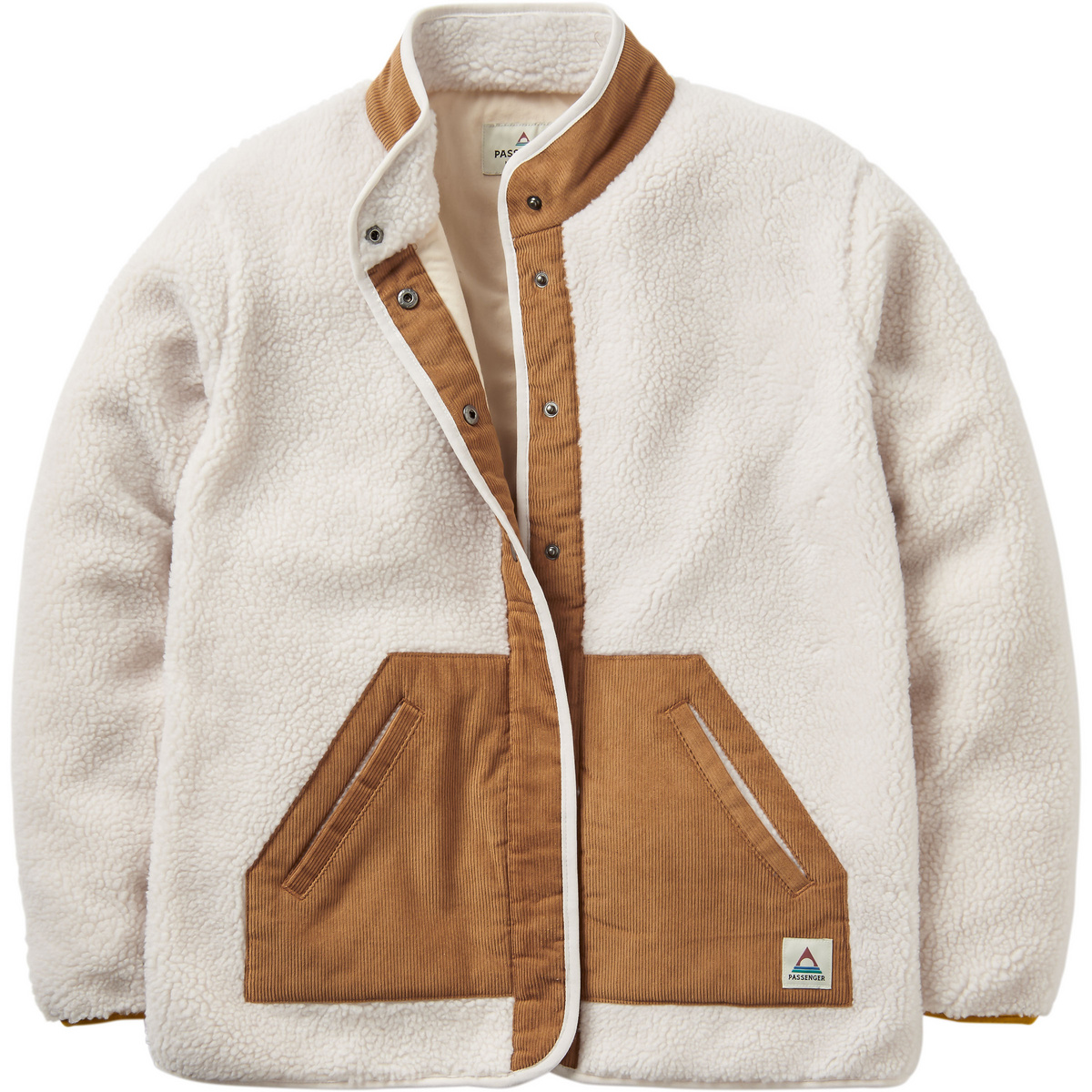 Image of Passenger Donna Giacca Clover 3.0 Recycled Sherpa Fleece