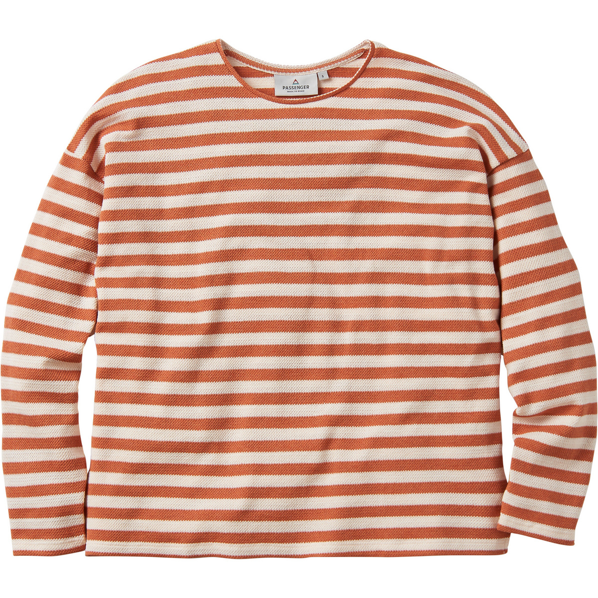 Image of Passenger Donna Maglia a manica lunga Panorama Striped