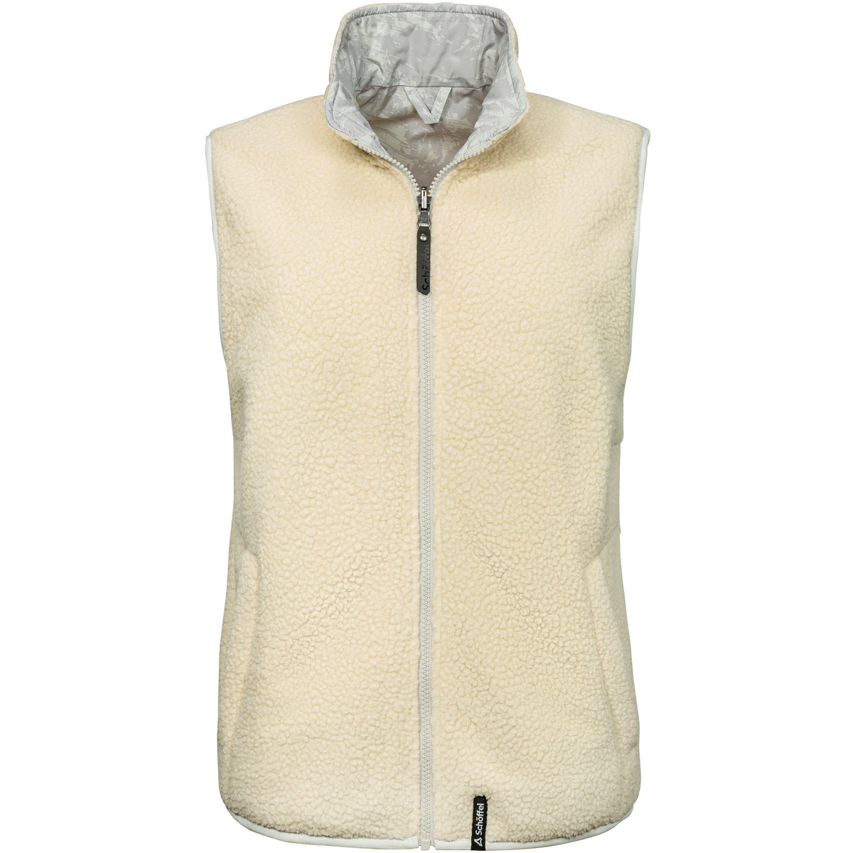 SCHÖFFEL Damen Weste Purga wendbar creme | 38