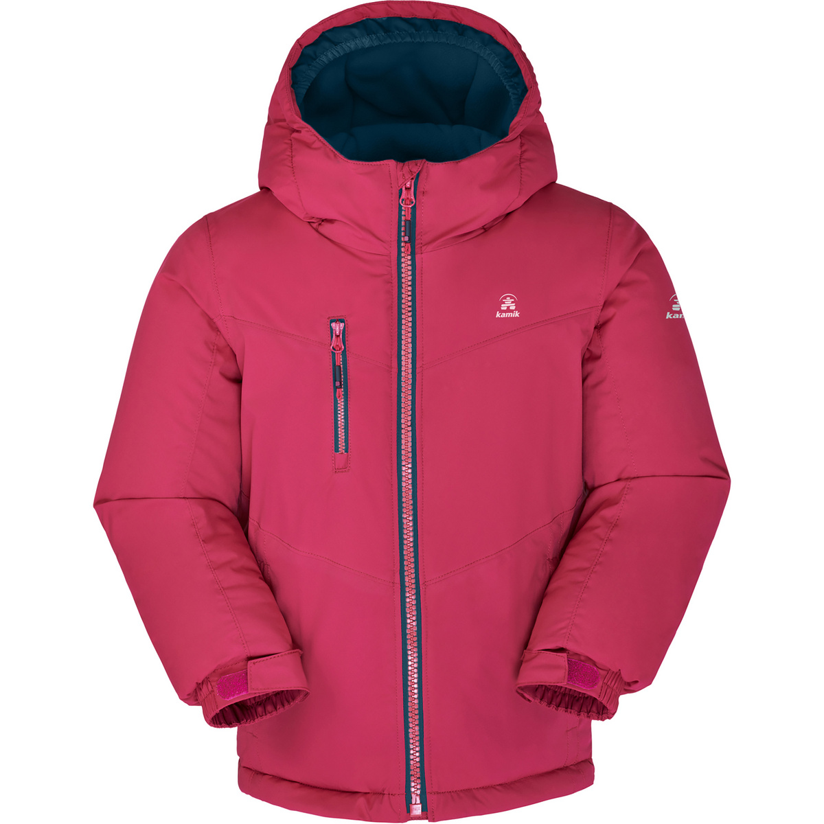 Kamik Kinder Effie Jacke (Größe 140, pink)