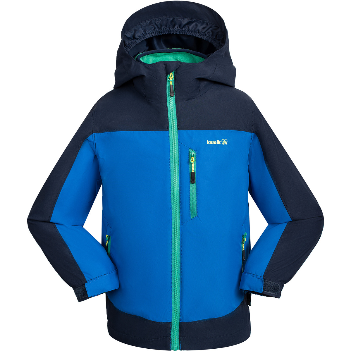 Kamik Kinder Kason Jacke (Größe 116, blau)