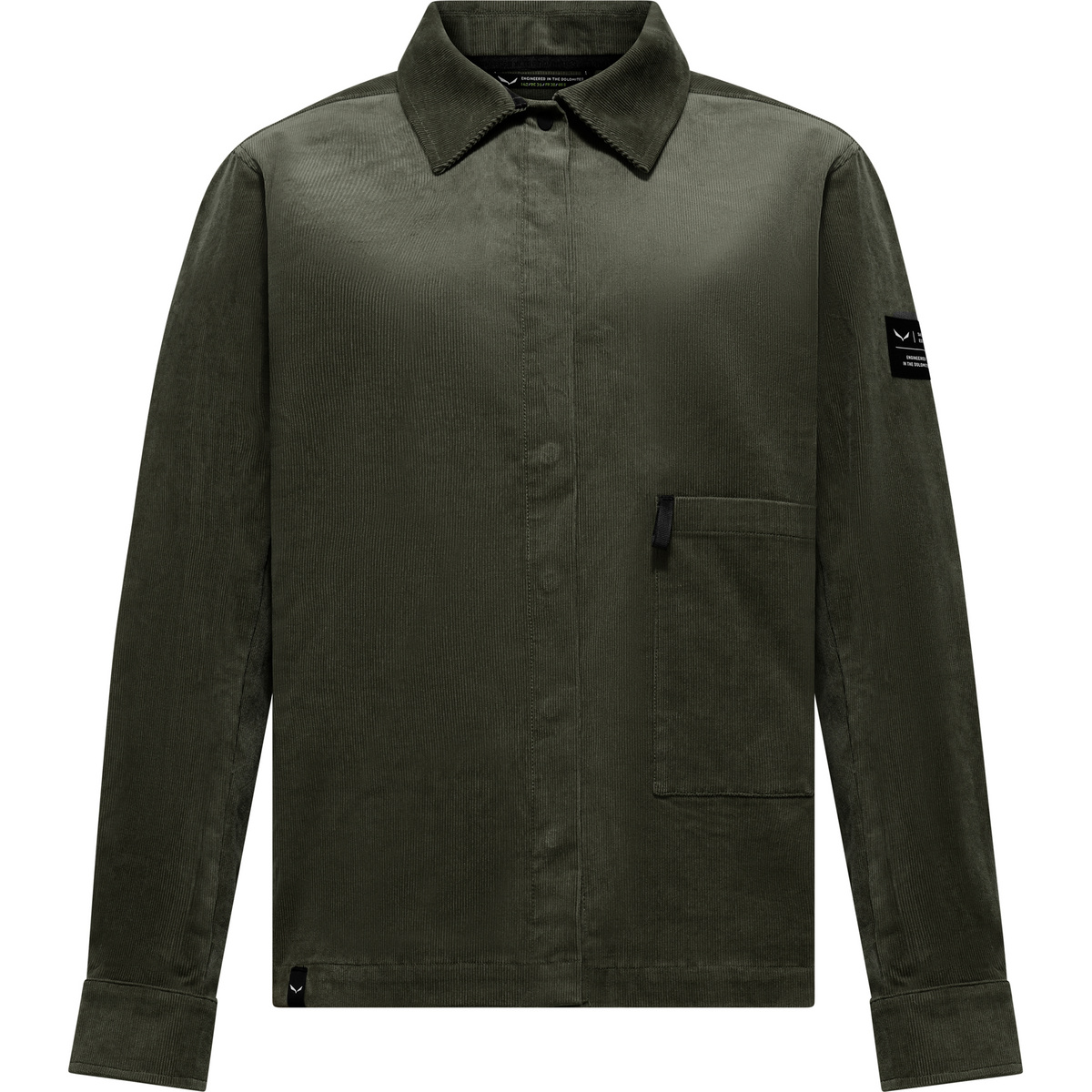 Salewa Damen Fanes Cord Bluse (Größe S, oliv)