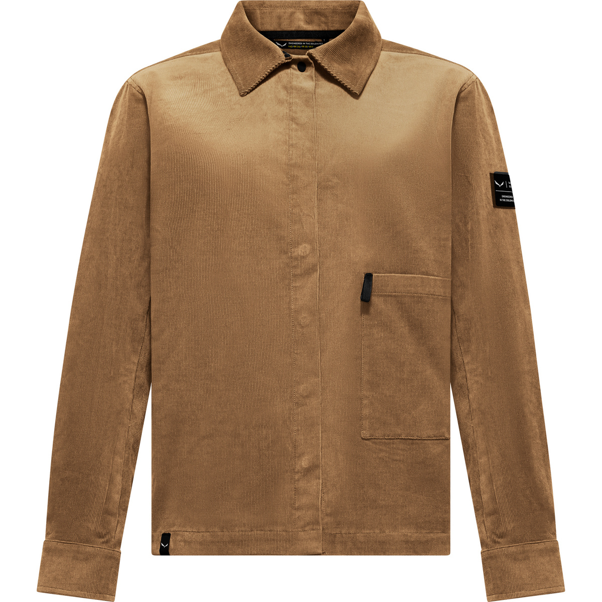 Salewa Damen Fanes Cord Bluse (Größe S, braun)
