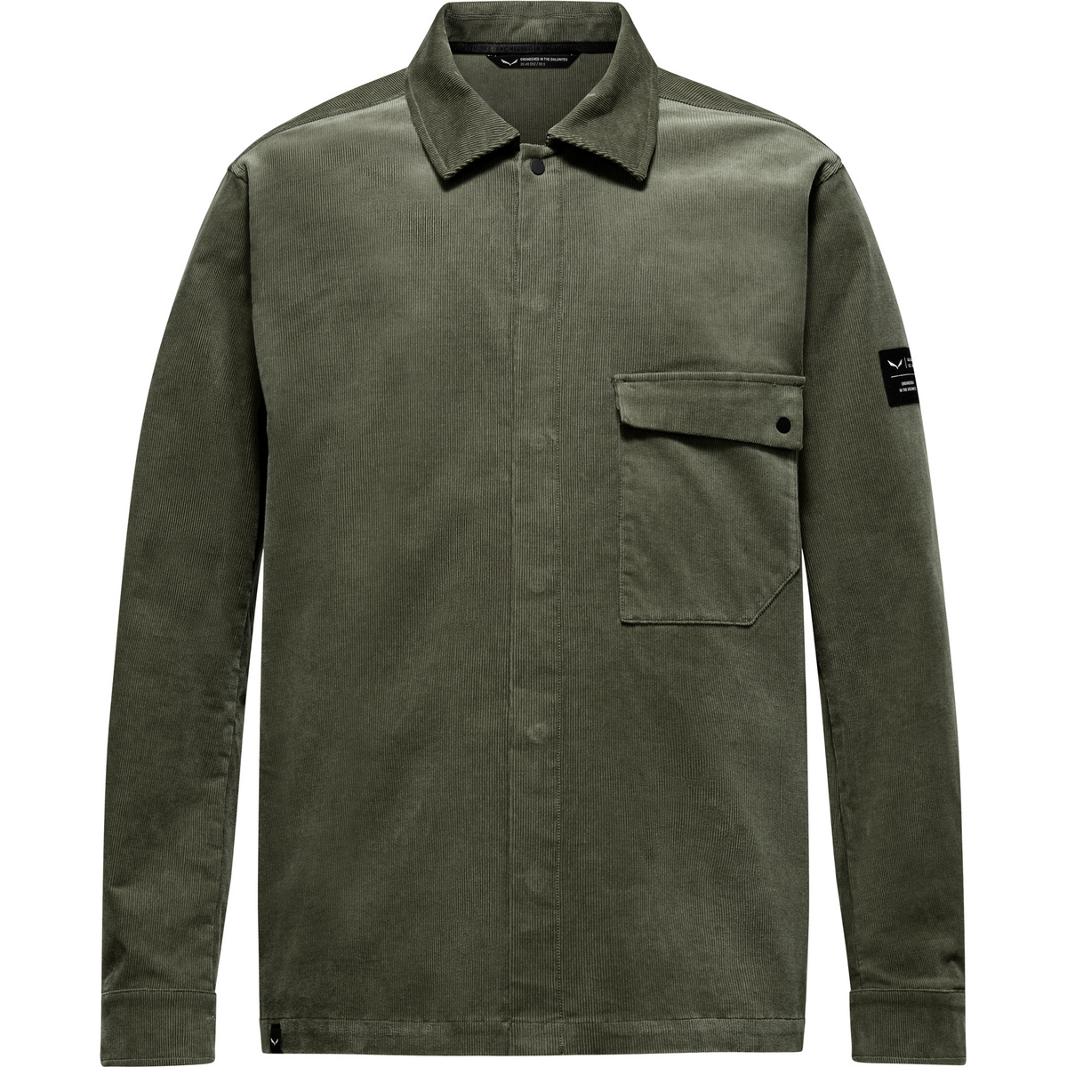 Salewa Herren Fanes Cord Hemd (Größe S, oliv)
