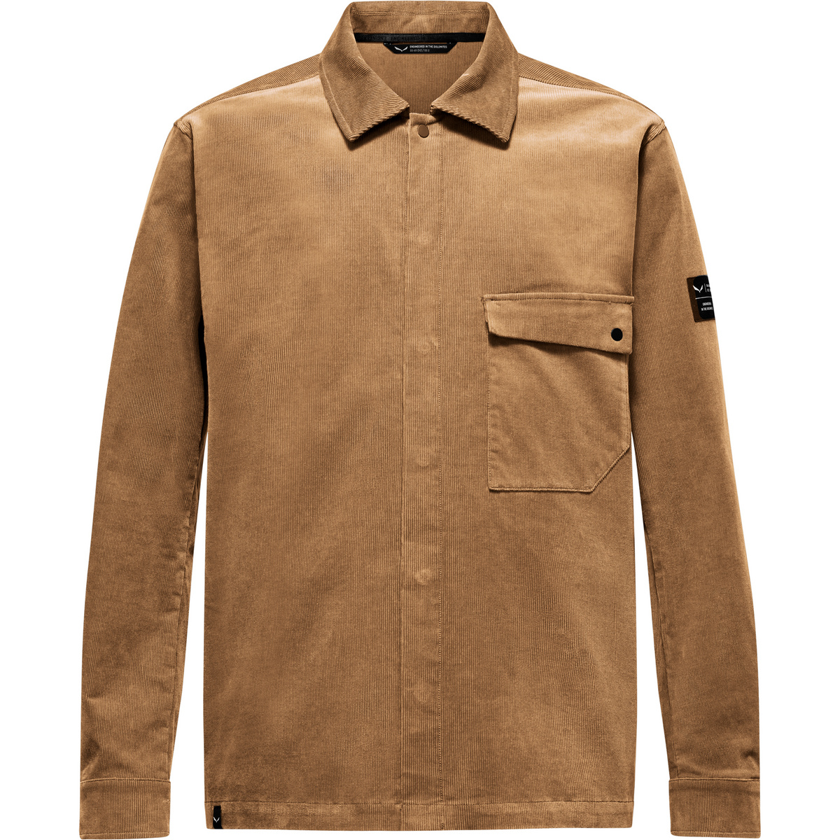 Salewa Herren Fanes Cord Hemd (Größe S, braun)