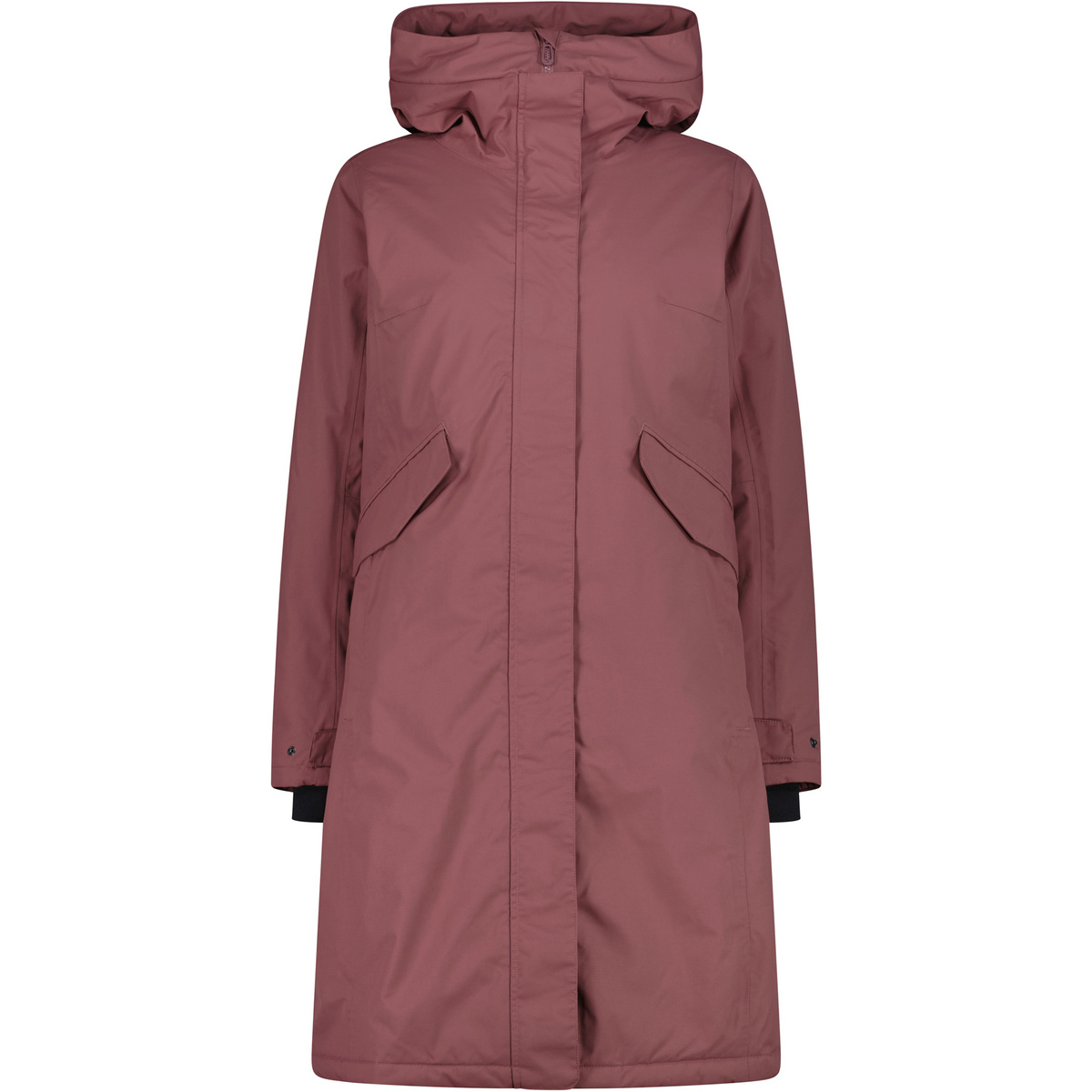CMP Damen Hoodie Mantel (Größe XXS, lila)