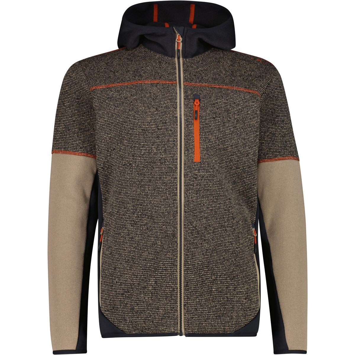CMP Herren Hoodie Jacke (Größe L, braun)