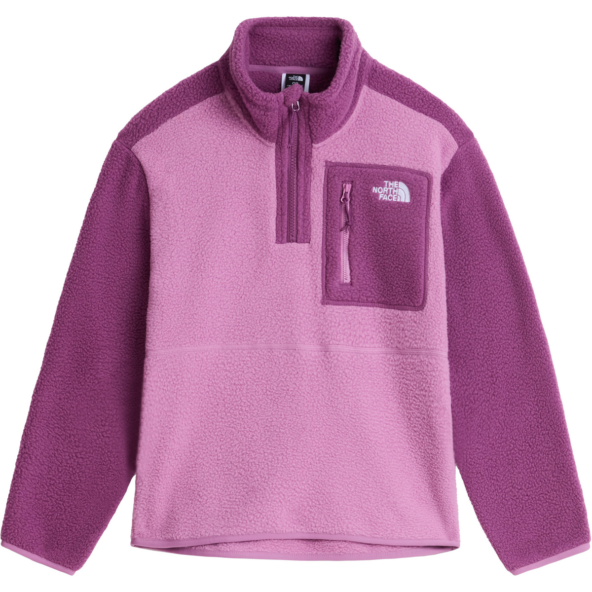 The North Face Kinder Teen Yumiori 1/4 Zip Pullover (Größe 124 , weiss)