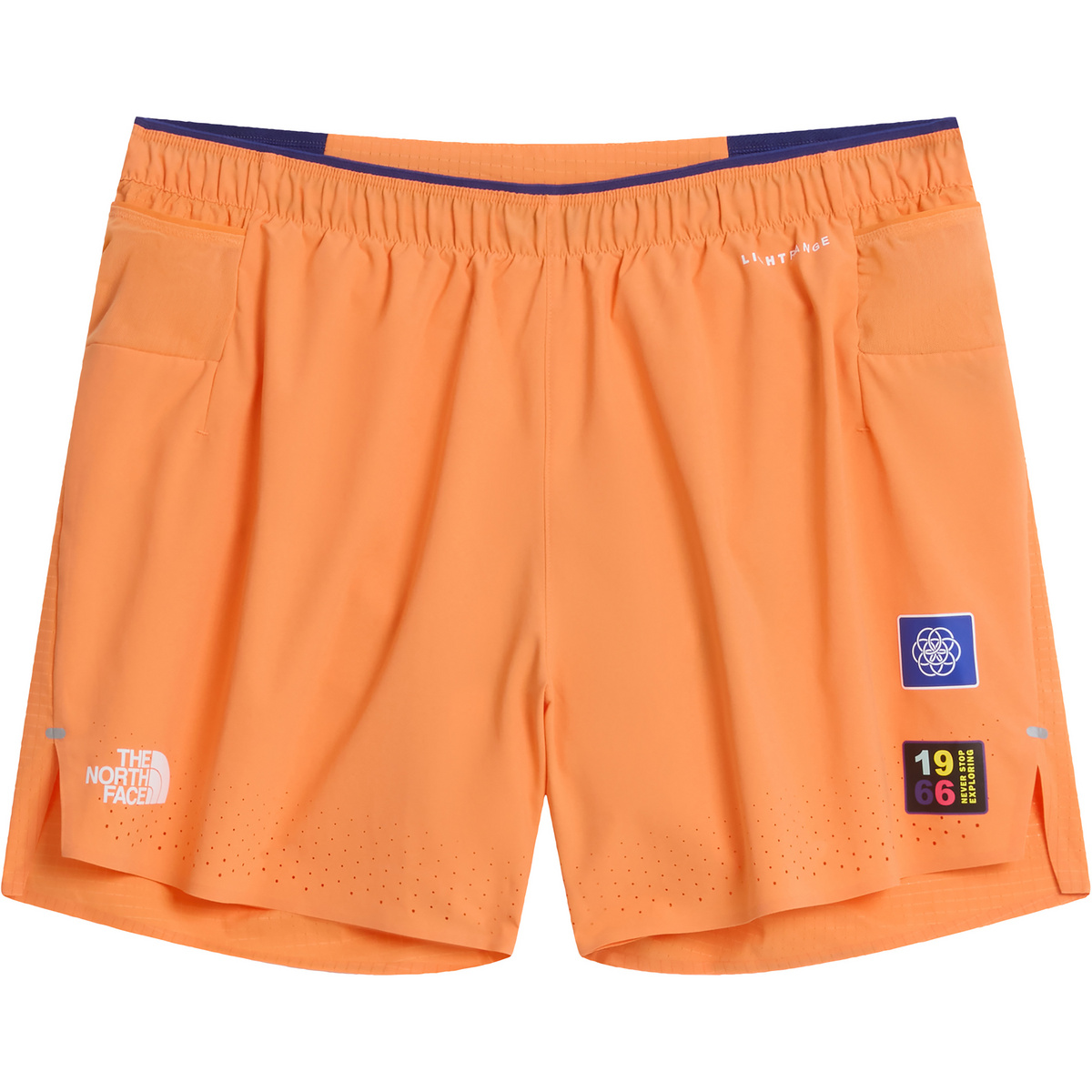 The North Face Herren Summit Pacesetter Graphic Shorts (Größe XL, orange)