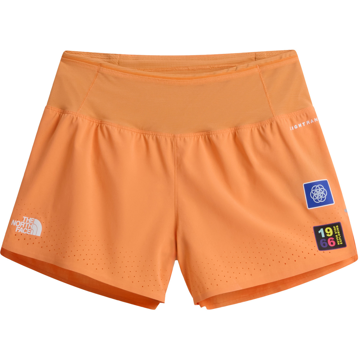 The North Face Damen Summit Pacesetter Graphic Shorts (Größe M, weiss)