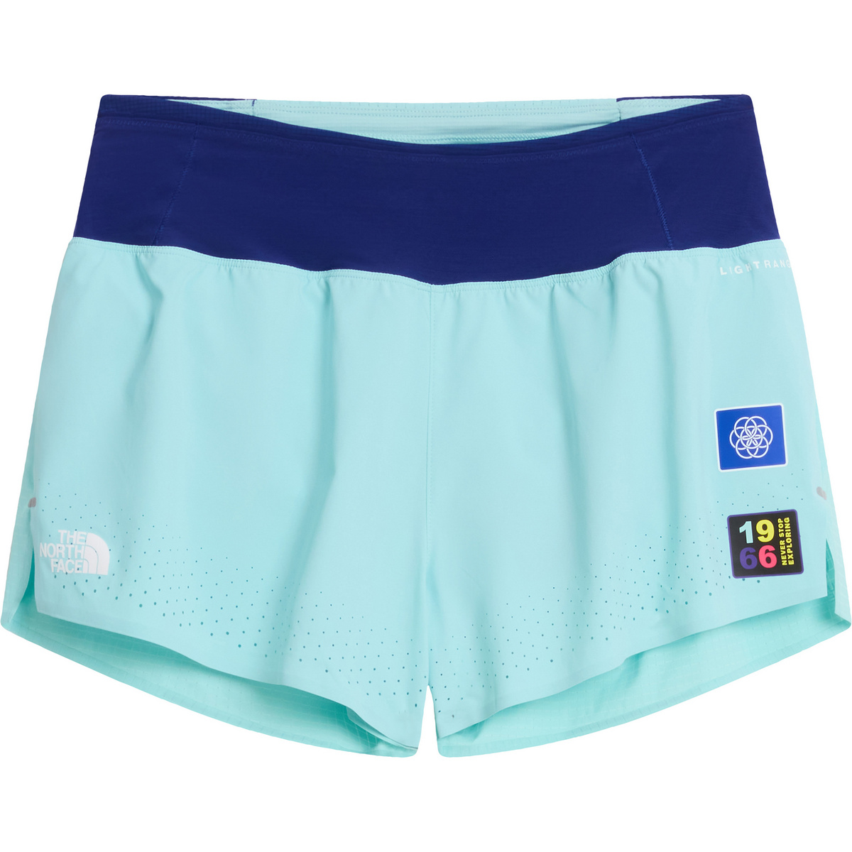 The North Face Damen Summit Pacesetter Graphic Shorts (Größe L, weiss)