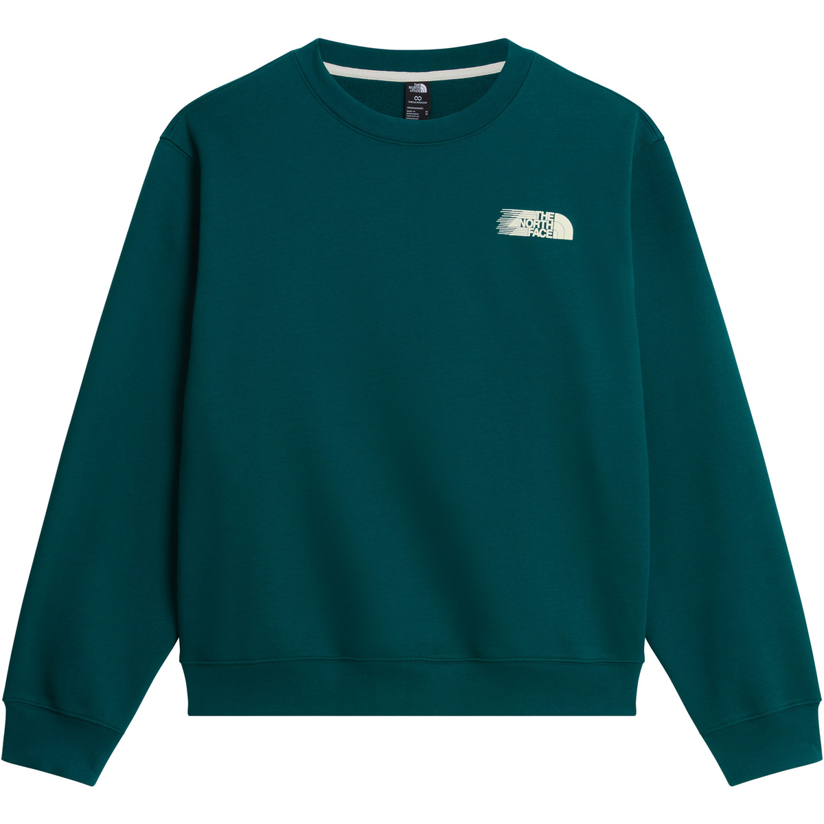 The North Face Herren Retro Trail Relaxed Crew Graphic Pullover (Größe M, grau
