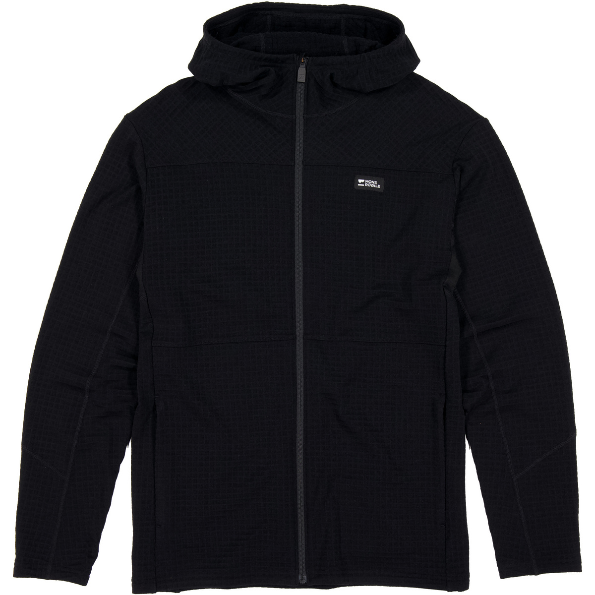 Image of Mons Royale Herren Offgrid Merino Fleece Hoodie Jacke