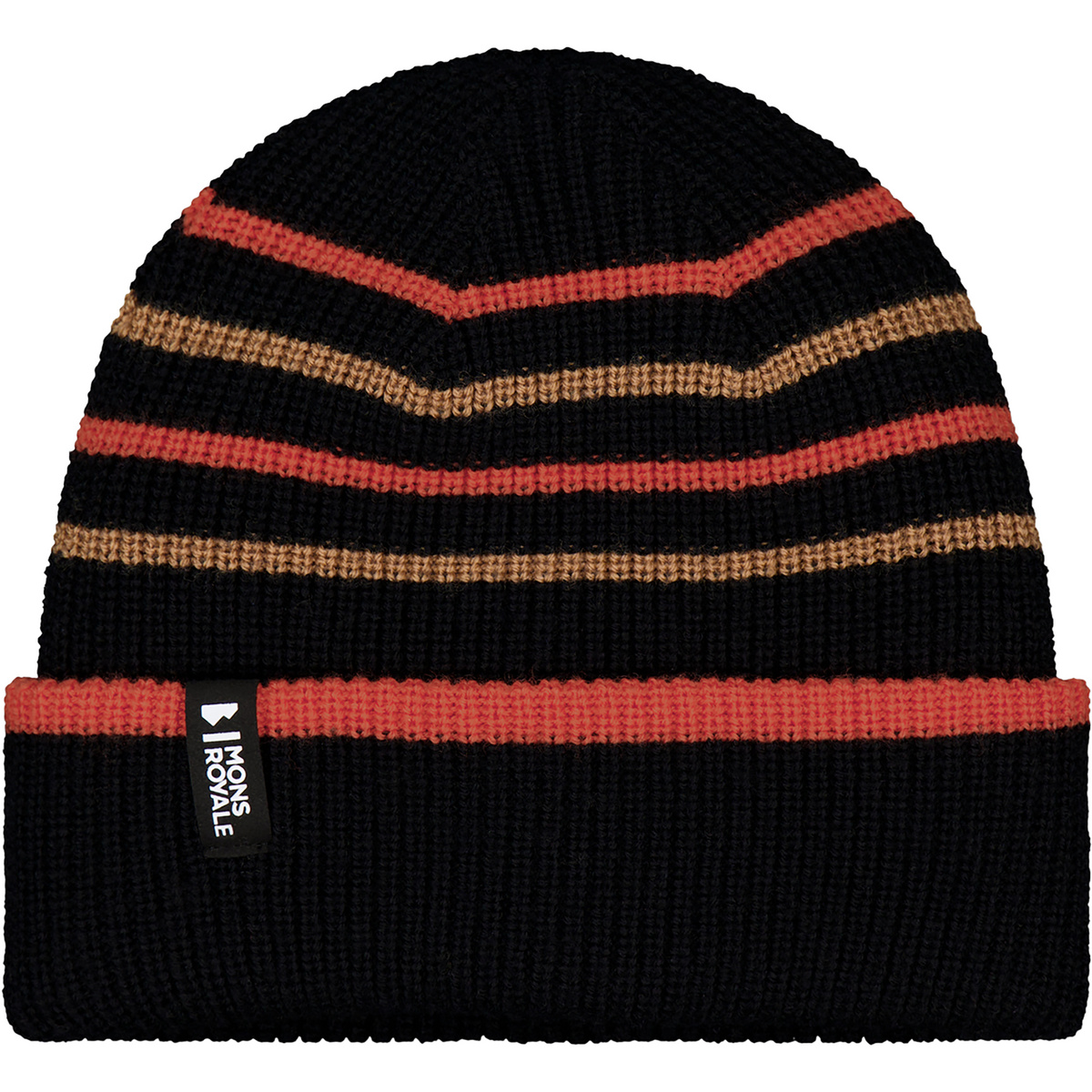 Image of Mons Royale Stripey Merino Mütze